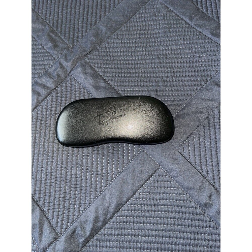 Rayban Hard Case Eyeglasses Sunglasses Clamshell Style Black Authentic